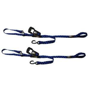   Checker Dual Safety Clip Tie Down with Built In Soft Tie   Pack of 2