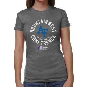  NCAA Air Force Falcons Ladies Conference Stamp T shirt 