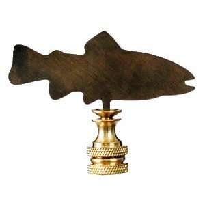  Wildlife Trout Lamp Finial