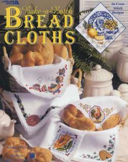 Cross Stitch Leaflet Book ~ BAKE A BATCH BREAD CLOTHS  