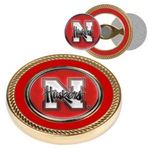  Nebraska Cornhuskers NCAA Challenge Coin & Ball Markers 