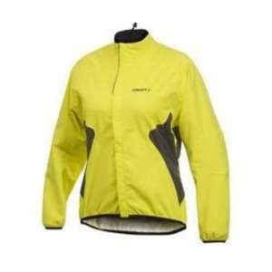  Craft Active Rain Jacket   Womens Large Yellow Sports 