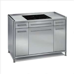   Level Side Drawers and Big Central Module Stainless