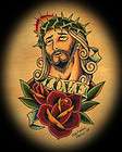 Jesus Thorn Crown Love Tattoo Art Christopher Perrin