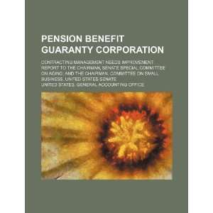  Pension Benefit Guaranty Corporation contracting 