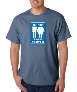 Team Player Funny Fat Girl 100% Cotton Tee Shirt  