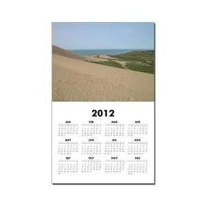  Dune Landscape 2012 One Page Wall Calendar 11x17 inch on 