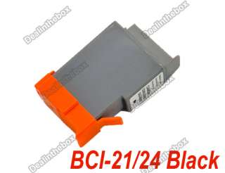 Black BCI 21/BCI24 ink Cartridges for Canon Printer BJC 4000/MultiPASS 