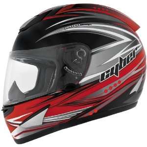Cyber Racer US 95 Street Motorcycle Helmet w/ Free B&F Heart Sticker 