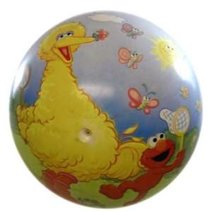   8in Schoolyard Fun Sesame Street Ball   Big Bird Ball Toys & Games