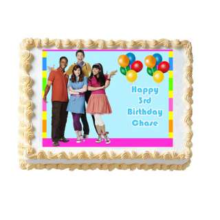 FRESH BEAT BAND WITH NEW MARINA Edible Birthday Party Cake Image 