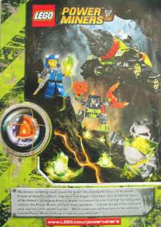 NEW LEGO 2009 POWER MINERS CATALOGUE 8 COLOR PAGES 8960  