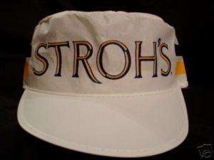 Strohs Beer Painter Caps Strohs Hat 3 Hats  