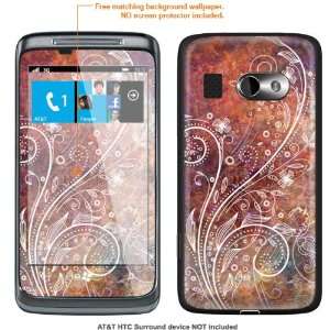  Protective Decal Skin STICKER for AT&T HTC Surround case 