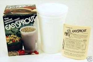 EASY SPROUT SPROUTER  FOR SPROUTING SPROUTS EASYSPROUT  