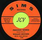 wallace brothers precious words you re mine northern soul 45