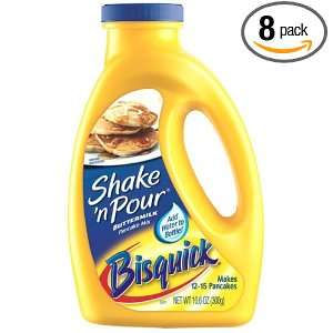 Bisquick Shake n Pour Buttermilk Pancake Mix, 10.6 Ounce Containers 