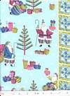 Secret Santas Christmas Quilt Fabric 1 Yd  