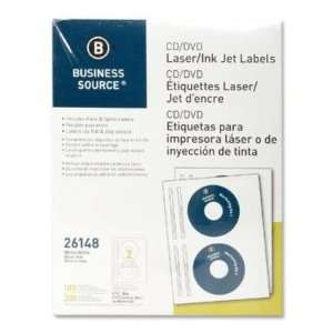  Business source Business Source CD/DVD Laser/Inkjet Label 