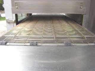 Lincoln 1116 Gas Pizza Conveyor Double Impinger Oven  