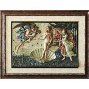   The Birth of Venus By Home Plus Decor  3D Framed Art