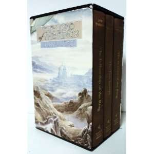  The Lord Of The Rings Trilogy Book Set; By J.R.R. Tolkien 