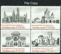 US #1838 41 15¢ American Architecture Block of 4 MNH  