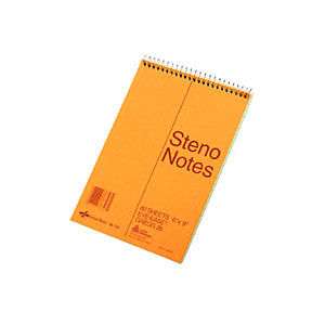 Rediform Green Spiral Steno Book Notebook Pad   6 x 9  