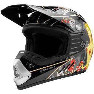  SparX D07 Grinder Black Motocross MX Helmet Automotive