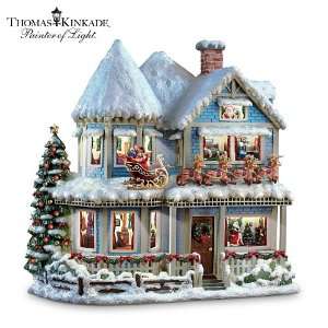   The Night Before Christmas Collectible Story House