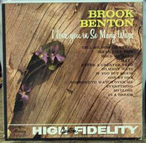 BROOK BENTON I Love You In So Many LP OOP mono promo  