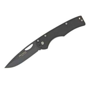 Meyerco Knives 6954 Black finish Drop Point Blackies Classic Tactical 