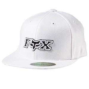 Fox Racing White Protocol Flexfit Hat 
