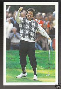 ROGER DAVIS Golf PGA 1986 A QUESTION OF SPORT CARD  