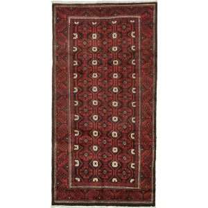   Navy Blue Persian Hand Knotted Wool Shiraz Rug