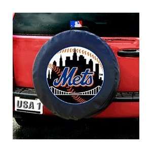  New York Mets MLB Licensed Black Tire Cover Sports 