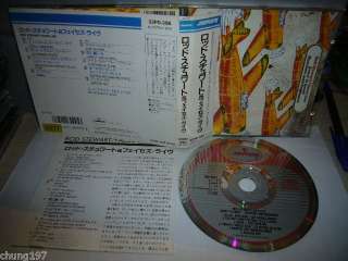 ROD STEWART FACES LIVE CD JAPAN ED OBI 3200yen 32PD  
