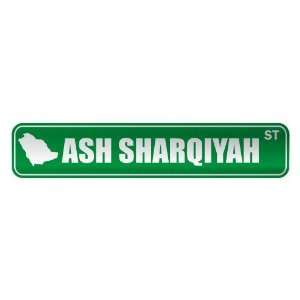   ASH SHARQIYAH ST  STREET SIGN CITY SAUDI ARABIA