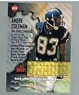 1996 Topps Stadium Club Members Only Andre Coleman #232 Chargers