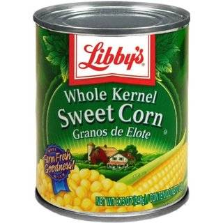 Libbys Whole Kernel Sweet Corn, 8.5 Ounce Cans (Pack of 12)