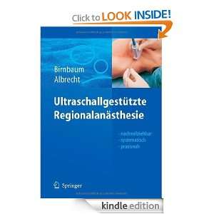 Ultraschallgestützte Regionalanästhesie (German Edition) Jürgen 