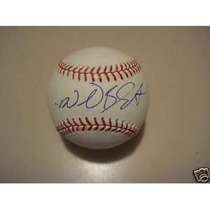  Willie Bloomquist Mariners Signed Official Ml Ball Coa 