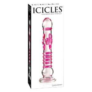  Icicles #6 Hand Blown Glass Massager Pipedreams Health 