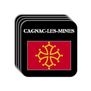  Midi Pyrenees   CAGNAC LES MINES Set of 4 Mini Mousepad 