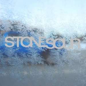  Stone Sour Gray Decal Metal Rock Band Truck Window Gray 