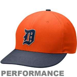  Nike Detroit Tigers Orange Navy Blue Cooperstown 