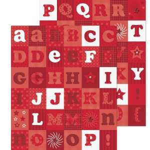 Company Americana Red Alphabet Sticker Medley