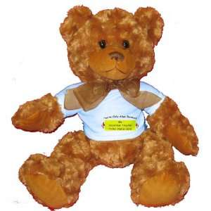   Doberman Pinscher Thinks Youre Cute Plush Teddy Bear with BLUE T