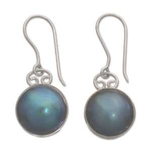  Pearl earrings, Blue Moon 1 W 1 L Jewelry