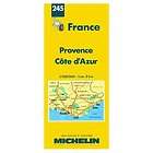 Provence Cote DAzur Map (France Michelin Map 245)
